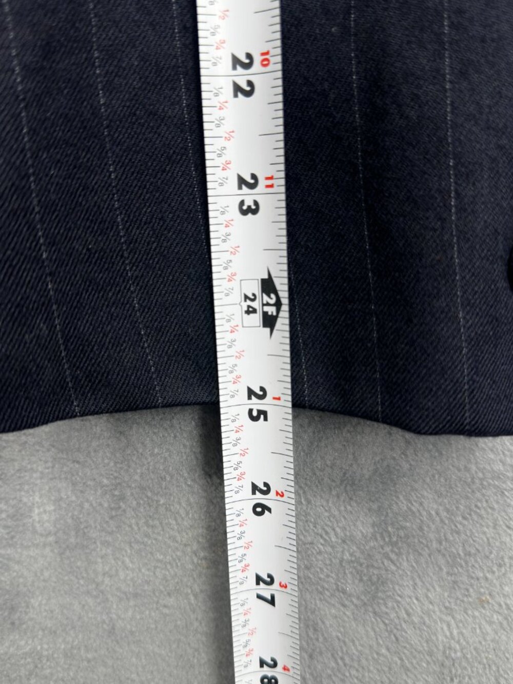 Cricketeer Frederick & Nelson Blazer Navy Pinstripe 100% Pure Wool Tailored USA - Picture 10 of 16